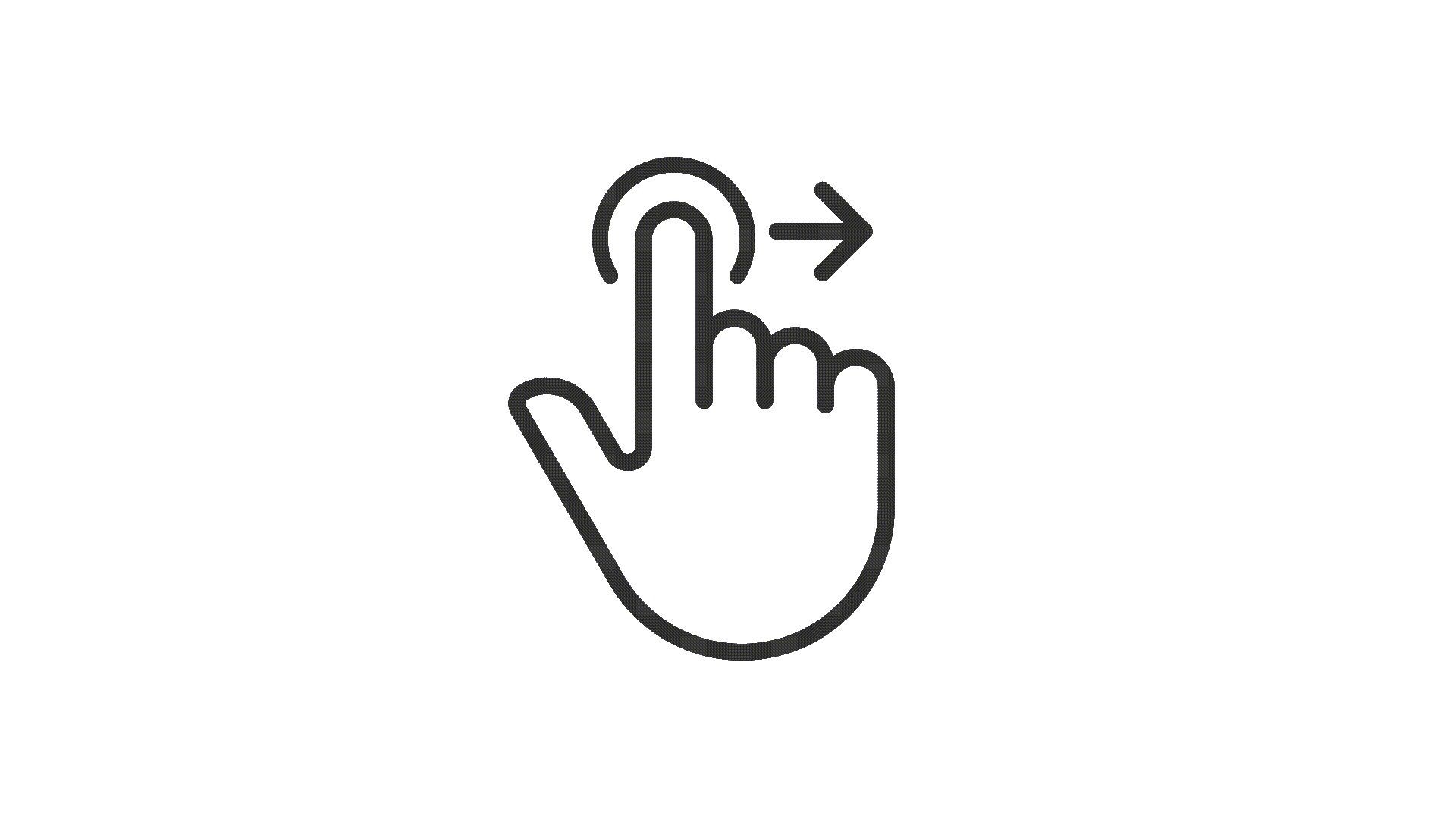 Swipe up